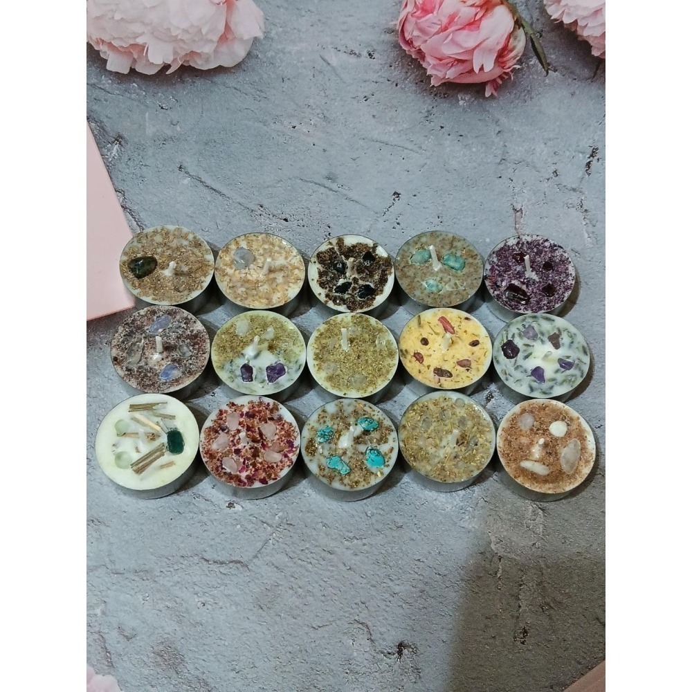 🔮大豆蠟能量蠟燭 白鼠尾草/聖木/雪松/艾草/杜松/北美聖草/薰衣草 各式淨化蠟燭 魔法蠟燭-細節圖2