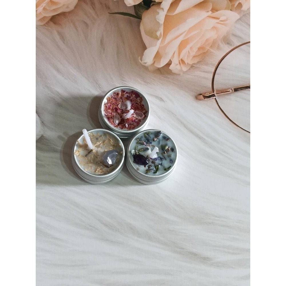 🔮大豆蠟能量蠟燭 白鼠尾草/聖木/雪松/艾草/杜松/北美聖草/薰衣草 各式淨化蠟燭 魔法蠟燭-細節圖3