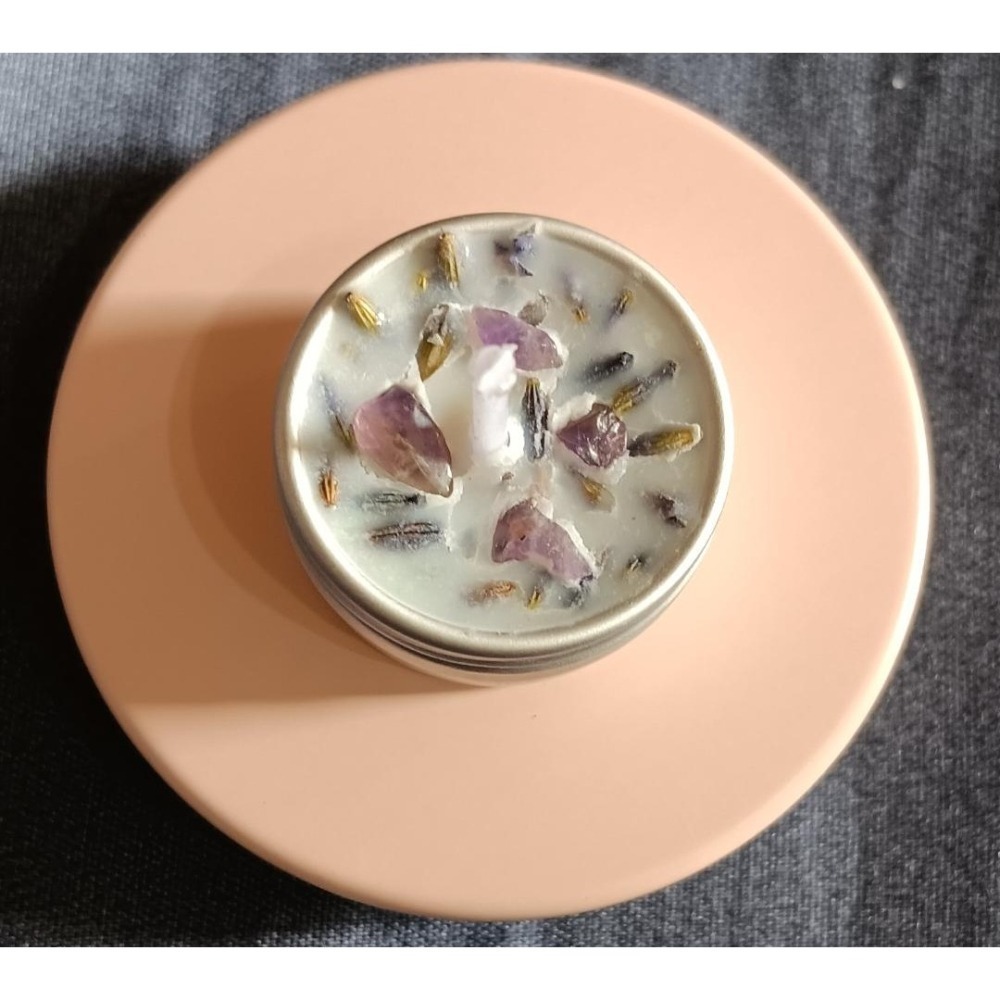 🔮大豆蠟能量蠟燭 白鼠尾草/聖木/雪松/艾草/杜松/北美聖草/薰衣草 各式淨化蠟燭 魔法蠟燭-細節圖8