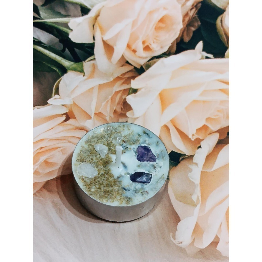 🔮大豆蠟能量蠟燭 白鼠尾草/聖木/雪松/艾草/杜松/北美聖草/薰衣草 各式淨化蠟燭 魔法蠟燭-規格圖8