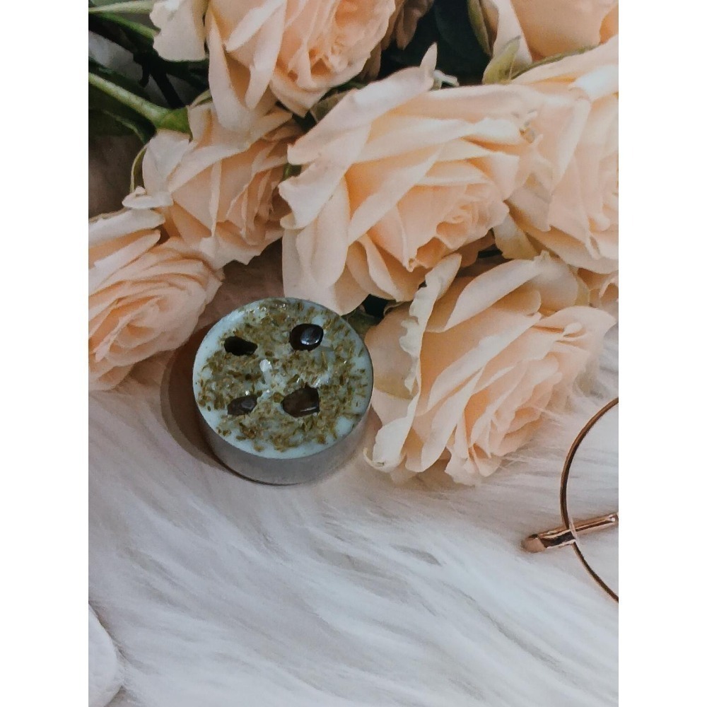 🔮大豆蠟能量蠟燭 白鼠尾草/聖木/雪松/艾草/杜松/北美聖草/薰衣草 各式淨化蠟燭 魔法蠟燭-規格圖8