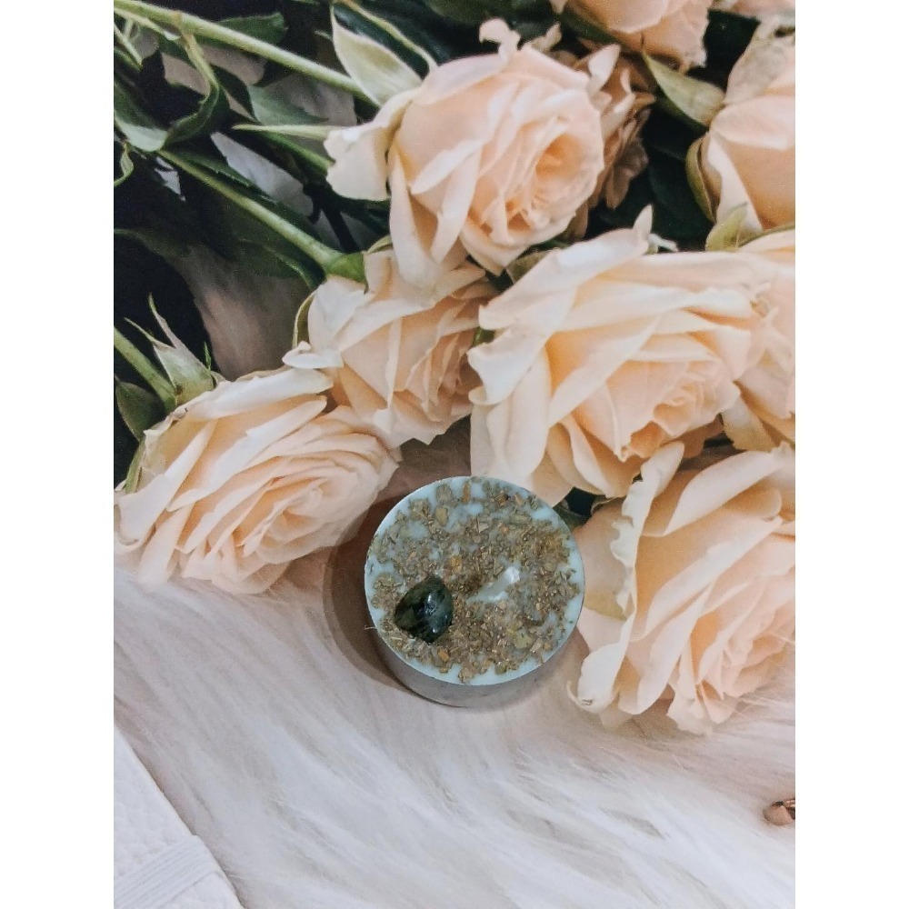 🔮大豆蠟能量蠟燭 白鼠尾草/聖木/雪松/艾草/杜松/北美聖草/薰衣草 各式淨化蠟燭 魔法蠟燭-規格圖8