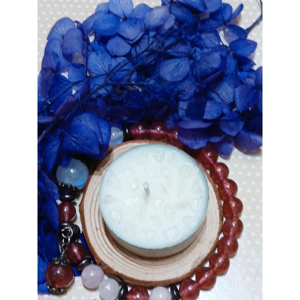 🔮水晶香氛蠟燭 能量蠟燭 許願蠟燭 魔法蠟燭 淨化/戀愛/財運/智慧/勇氣/桃花/靈性/-規格圖6