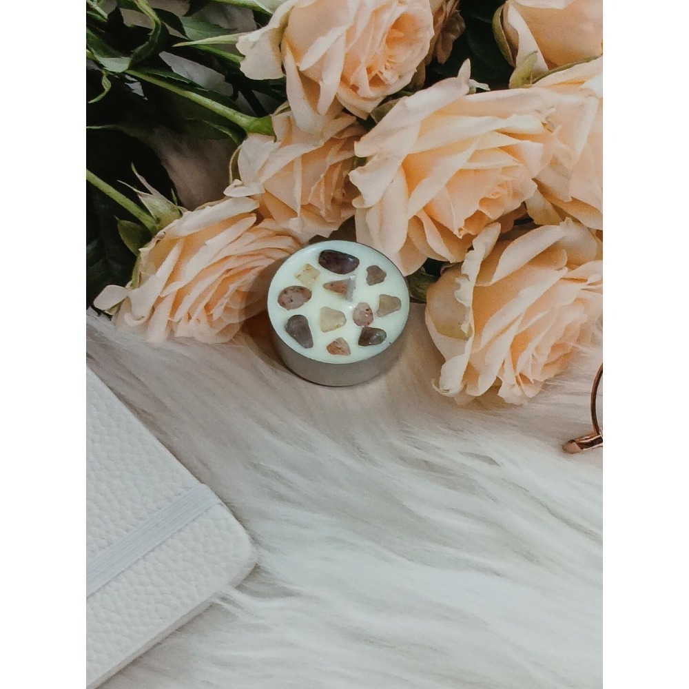 🔮水晶香氛蠟燭 能量蠟燭 許願蠟燭 魔法蠟燭 淨化/戀愛/財運/智慧/勇氣/桃花/靈性/-規格圖6