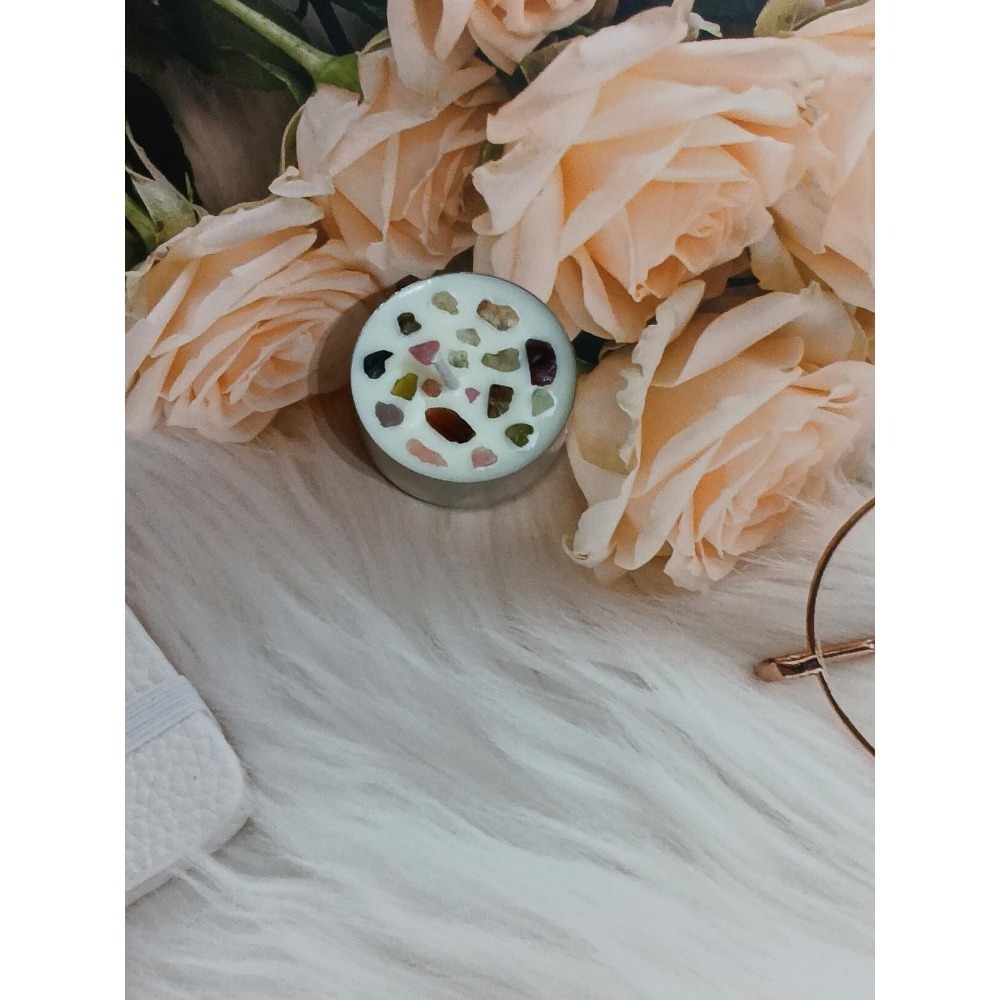 🔮水晶香氛蠟燭 能量蠟燭 許願蠟燭 魔法蠟燭 淨化/戀愛/財運/智慧/勇氣/桃花/靈性/-規格圖6