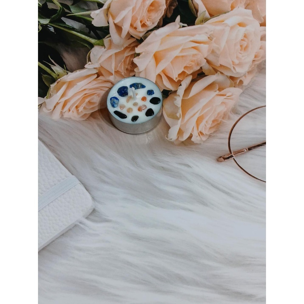 🔮<新品上市>十二星座水晶蠟燭 能量蠟燭 許願蠟燭 魔法蠟燭-規格圖3