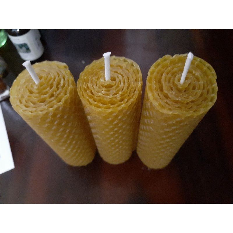 純天然蜂蠟蠟燭 手捲蜂蠟蠟燭 蜂蠟捲、燭殼蜂蠟-細節圖5