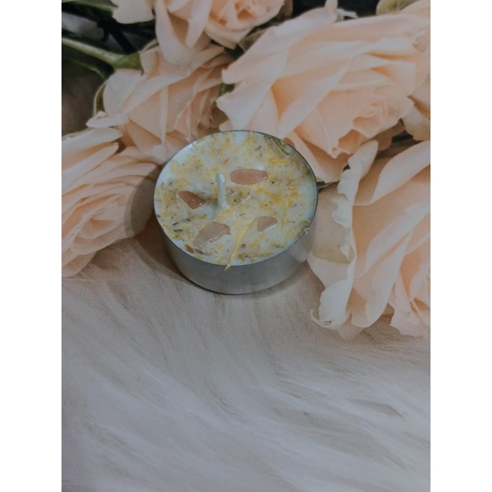 <新品上市>金盞花 桂花能量蠟燭 療癒蠟燭 淨化蠟燭-規格圖2
