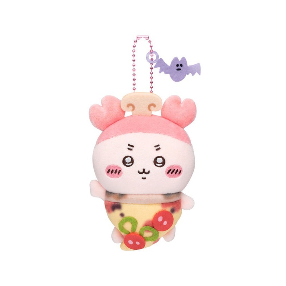 現貨-日本 吉伊卡哇萬聖節pizza系列 娃娃吊飾 Chiikawa 小桃 古本屋-規格圖8