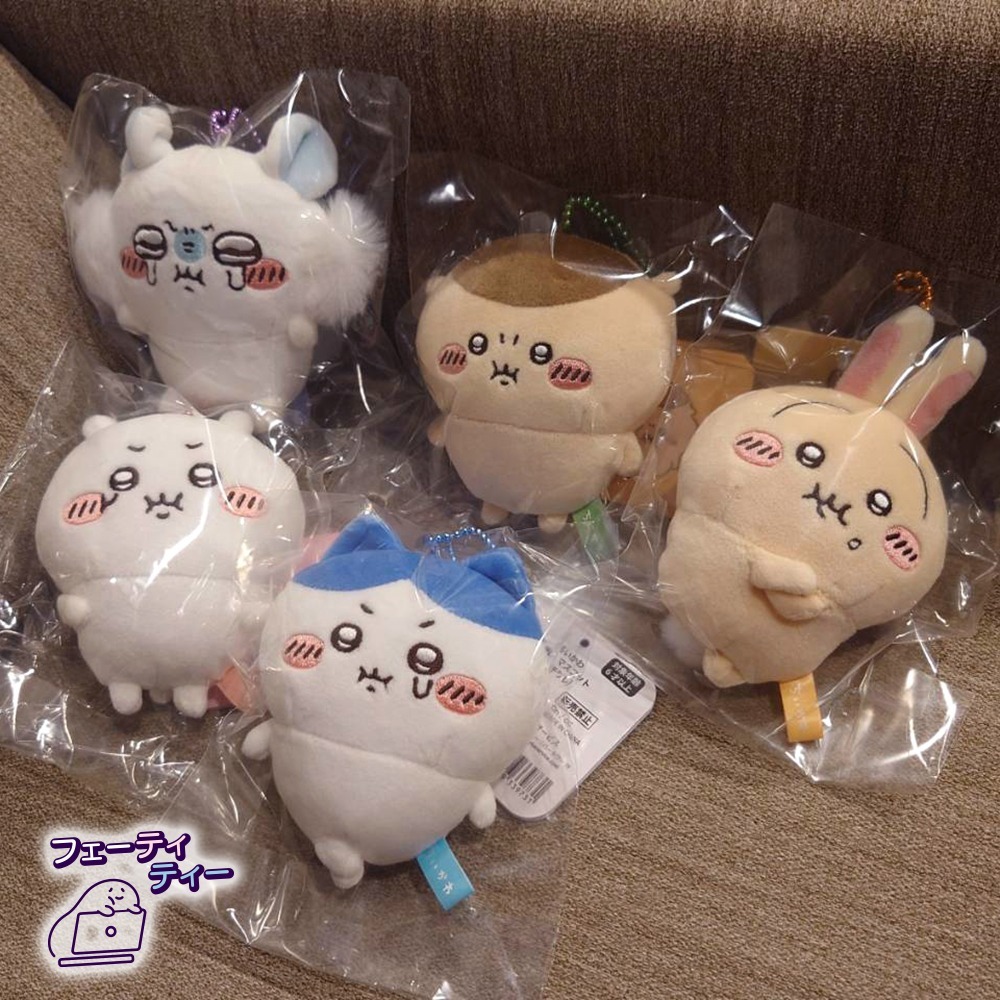 現貨-日本 吉伊卡哇PUN系列 氣噗噗 娃娃吊飾 Chiikawa 小可愛 小八貓 兔兔 烏薩奇 小桃 栗子-細節圖7