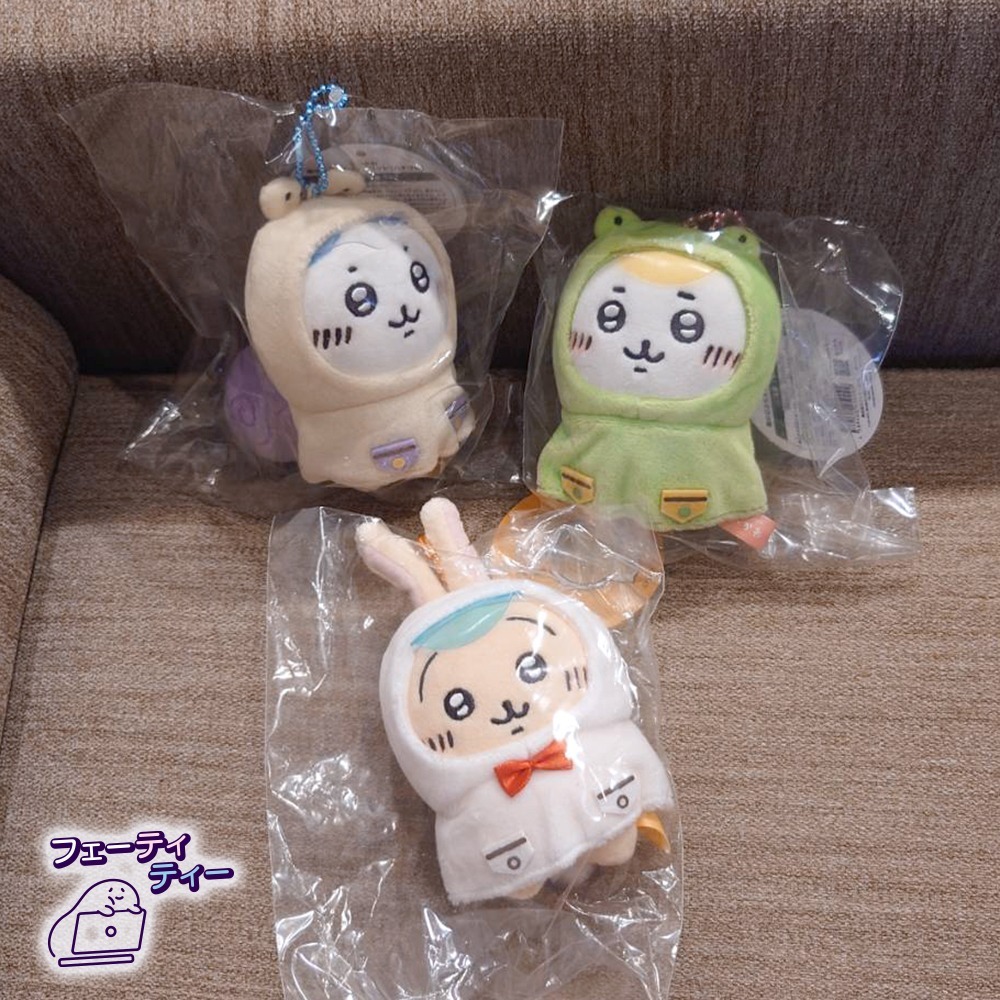 現貨-日本 吉伊卡哇雨衣系列 娃娃吊飾 Chiikawa 小可愛 小八貓 兔兔-細節圖2