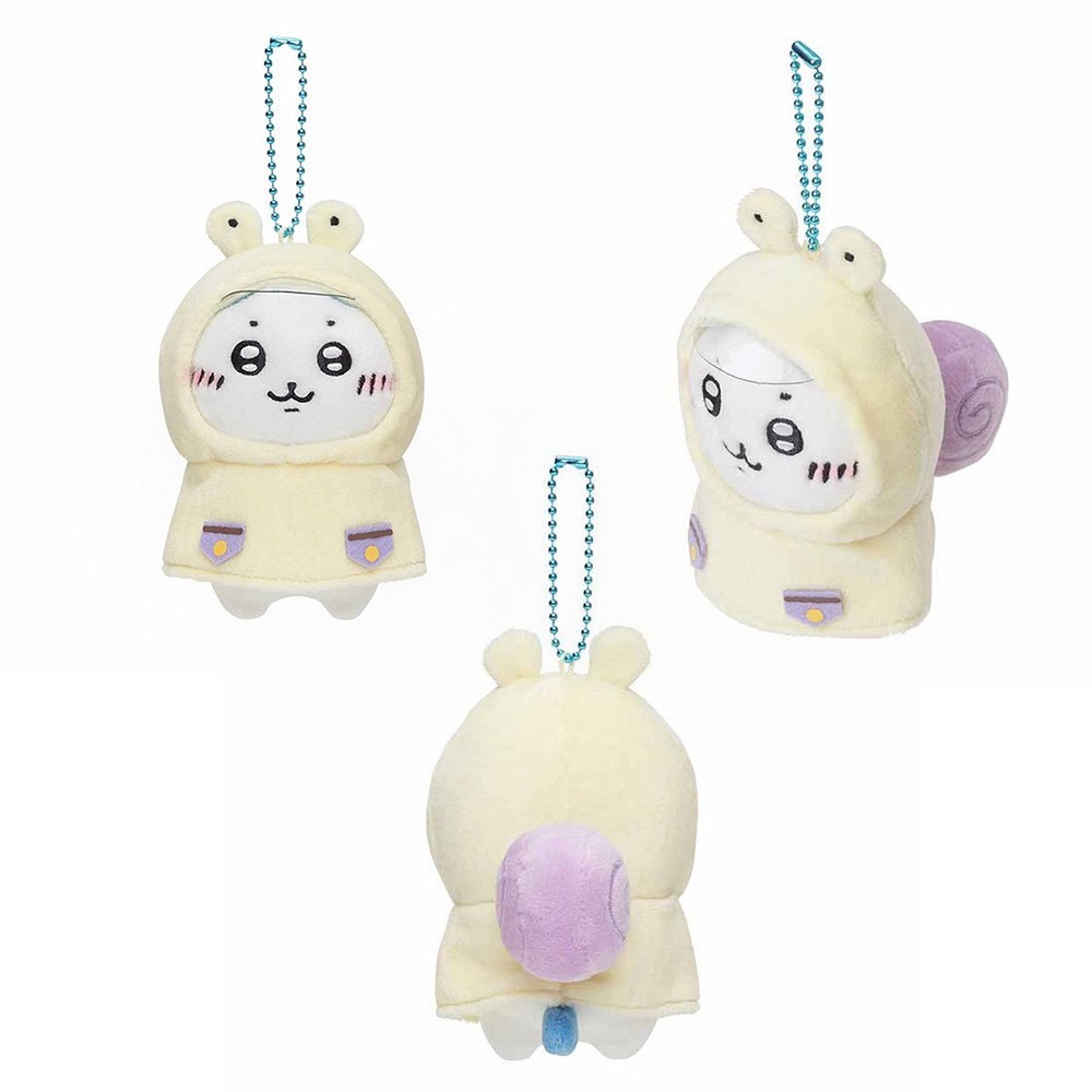現貨-日本 吉伊卡哇雨衣系列 娃娃吊飾 Chiikawa 小可愛 小八貓 兔兔-細節圖4