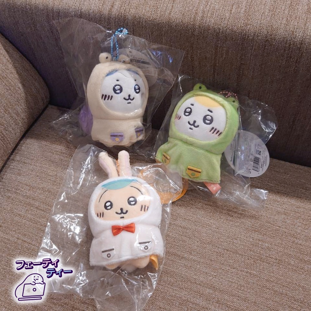 現貨-日本 吉伊卡哇雨衣系列 娃娃吊飾 Chiikawa 小可愛 小八貓 兔兔-細節圖7