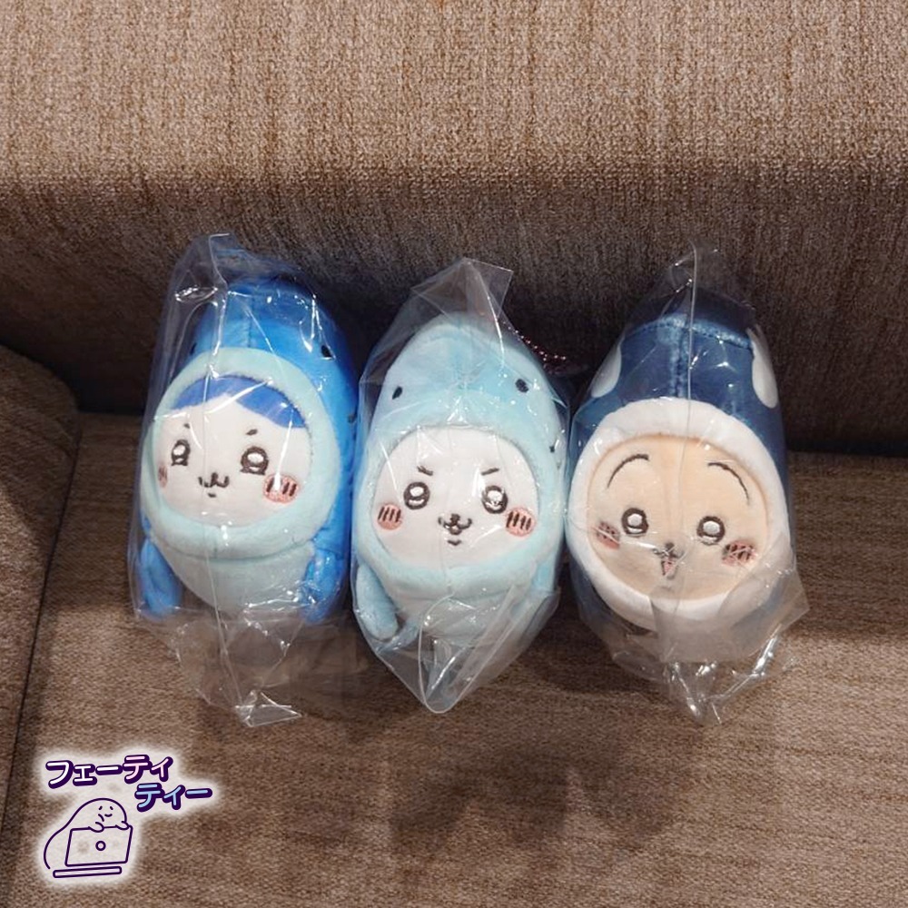 現貨-日本 吉伊卡哇海洋系列 娃娃吊飾 軟膠公仔 手指玩偶盲盒 Chiikawa 小可愛 小八貓 兔兔 小桃-細節圖2