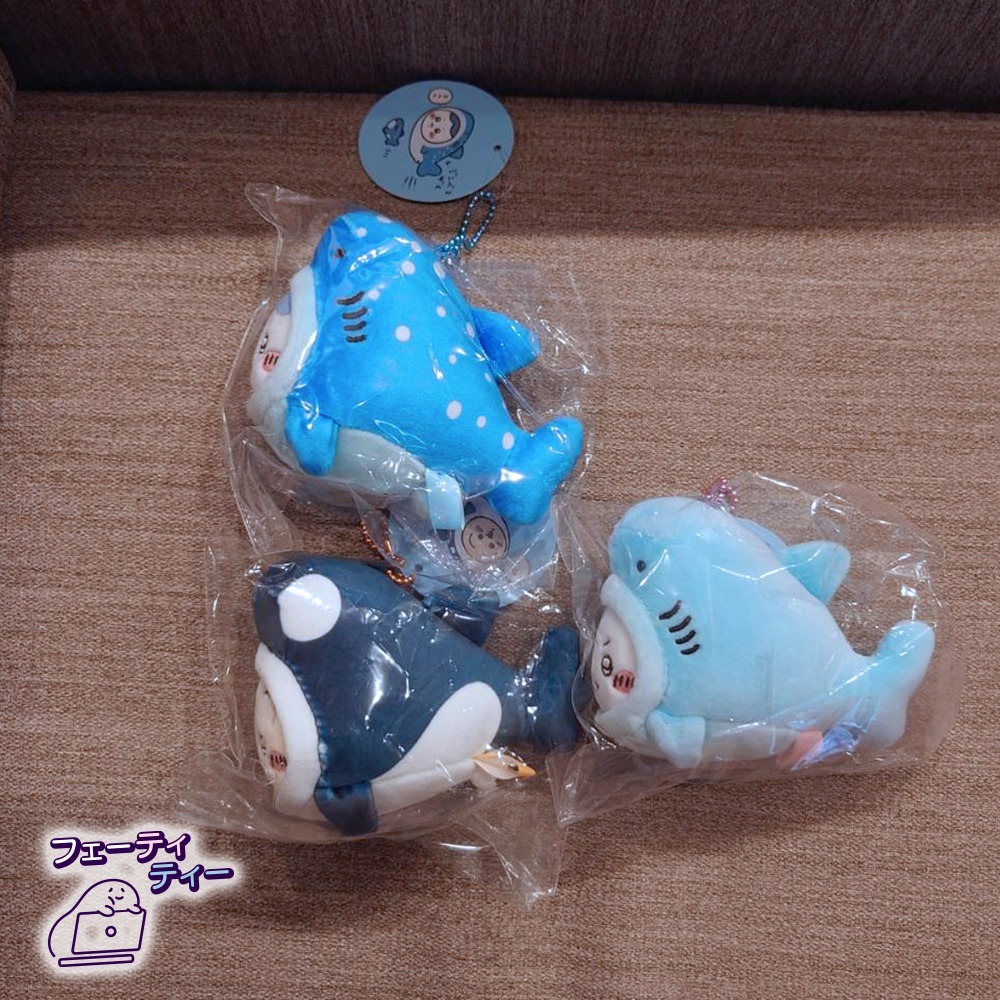 現貨-日本 吉伊卡哇海洋系列 娃娃吊飾 軟膠公仔 手指玩偶盲盒 Chiikawa 小可愛 小八貓 兔兔 小桃-細節圖3