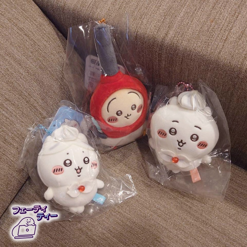 現貨-日本 吉伊卡哇生日系列 娃娃吊飾 奶油 打火機兔 Chiikawa 小可愛 小八貓 兔兔 烏薩奇-細節圖6