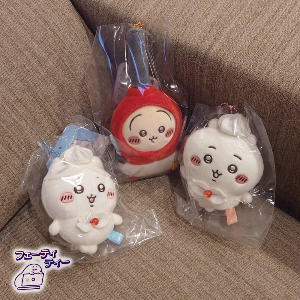 現貨-日本 吉伊卡哇生日系列 娃娃吊飾 奶油 打火機兔 Chiikawa 小可愛 小八貓 兔兔 烏薩奇-細節圖7