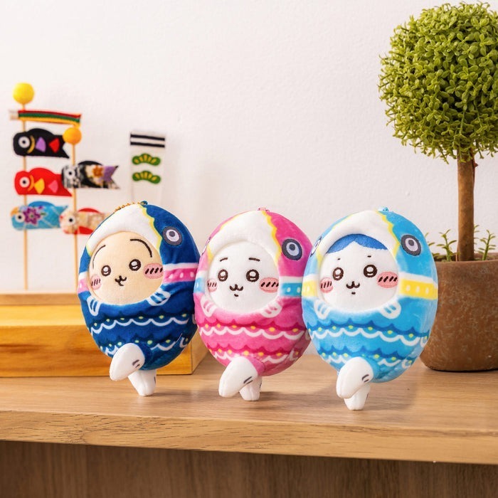 現貨-日本 吉伊卡哇鯉魚旗系列 娃娃吊飾 Chiikawa 小可愛 小八貓 兔兔 烏薩奇-細節圖10