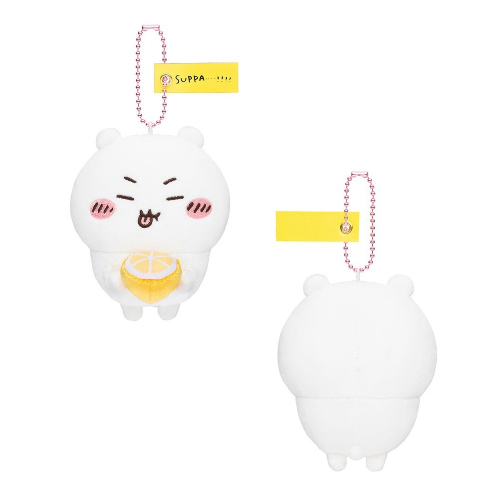 現貨-日本 吉伊卡哇酸檸檬系列 SUPPA 娃娃吊飾 Chiikawa 小可愛 小八貓 兔兔 烏薩奇-細節圖2