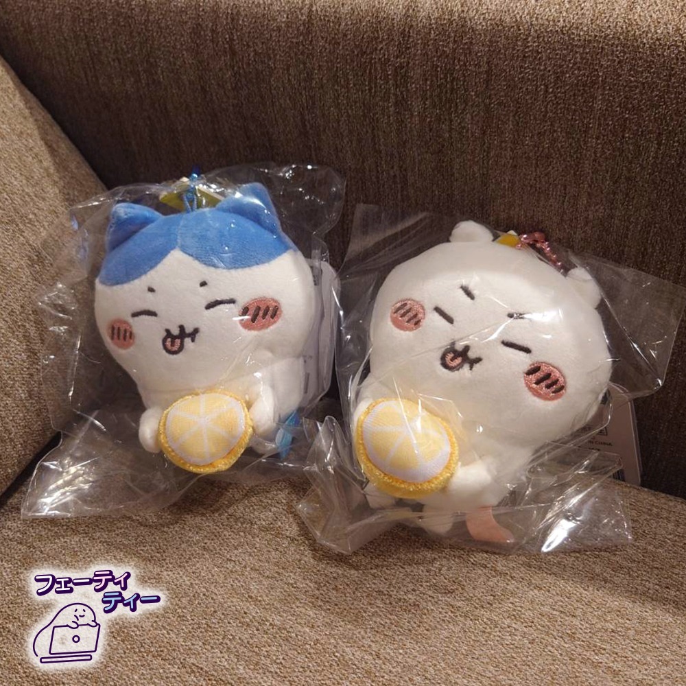 現貨-日本 吉伊卡哇酸檸檬系列 SUPPA 娃娃吊飾 Chiikawa 小可愛 小八貓 兔兔 烏薩奇-細節圖5