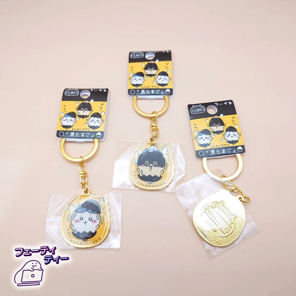 現貨-日本 吉伊卡哇地方限定吊飾 大湧谷 黑蛋 福岡 甘王草莓 溫泉 Chiikawa 小可愛 小八貓 兔兔-細節圖3
