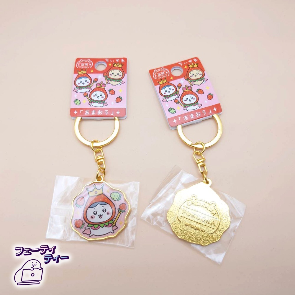 現貨-日本 吉伊卡哇地方限定吊飾 大湧谷 黑蛋 福岡 甘王草莓 溫泉 Chiikawa 小可愛 小八貓 兔兔-細節圖7