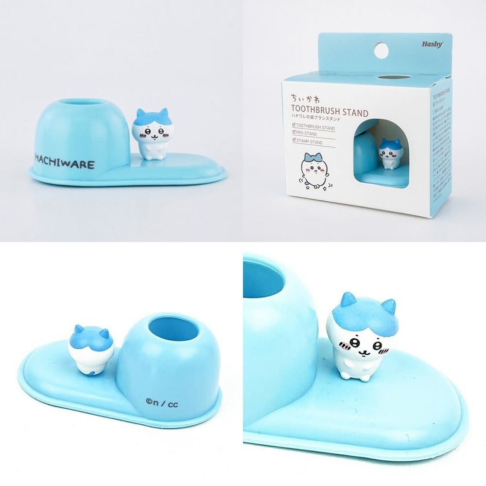 現貨- 日本Hashy 吉伊卡哇 漱口杯杯架套組 牙刷架 Chiikawa 小可愛 小八 兔兔 烏薩奇 杯架 浴室用品-細節圖6