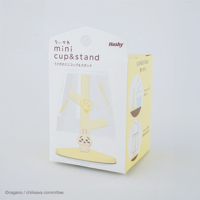 現貨- 日本Hashy 吉伊卡哇 漱口杯杯架套組 牙刷架 Chiikawa 小可愛 小八 兔兔 烏薩奇 杯架 浴室用品-規格圖9