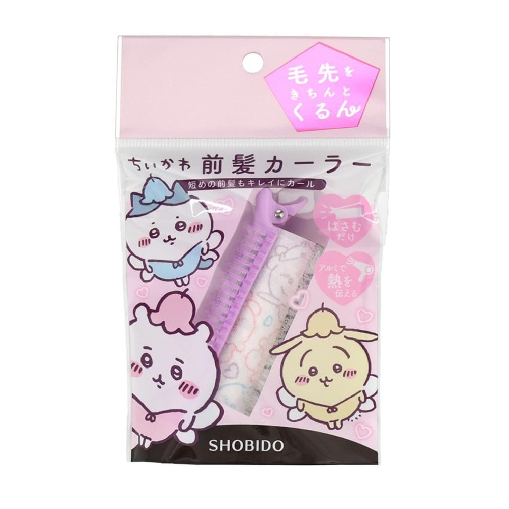 現貨-日本粧美堂 吉伊卡哇瀏海捲 20mm 髮捲 蓬鬆夾 Chiikawa 小可愛 小八貓 兔兔 烏薩奇-細節圖3