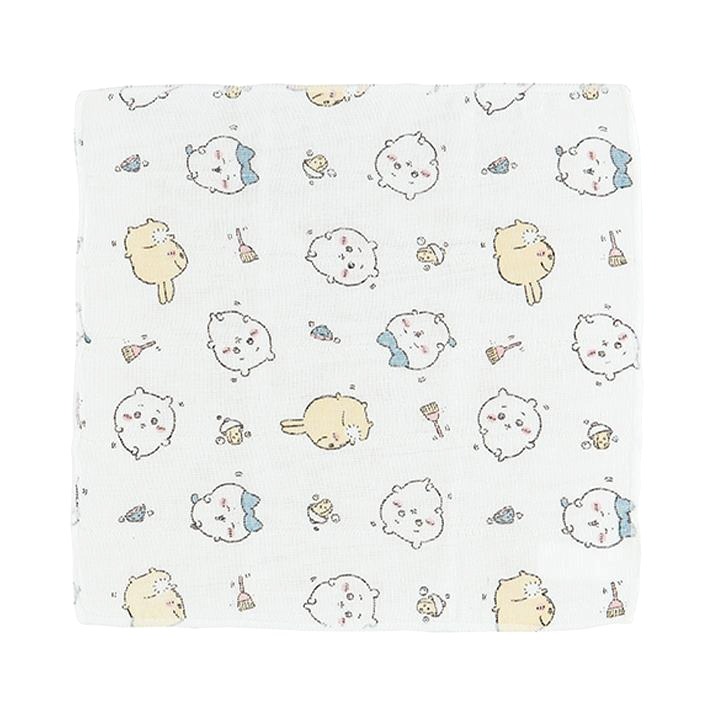 現貨- 日本Skater 吉伊卡哇家事巾3入 棉紗抹布 抹布 布巾 洗碗巾 Chiikawa 小可愛 小八貓 兔子-細節圖7