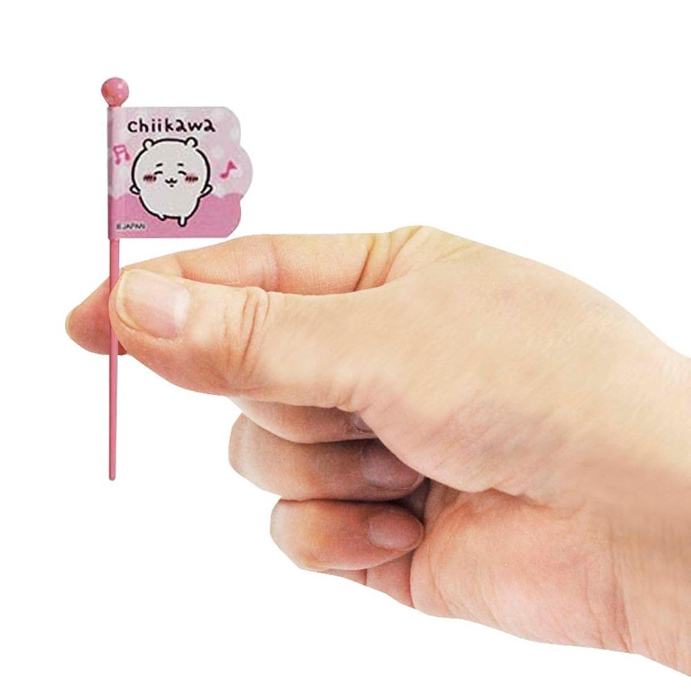 現貨-日本 吉伊卡哇食物裝飾叉 水果叉 點心叉 便當裝飾 Chiikawa 小可愛 小八貓 兔兔 烏薩奇-細節圖7