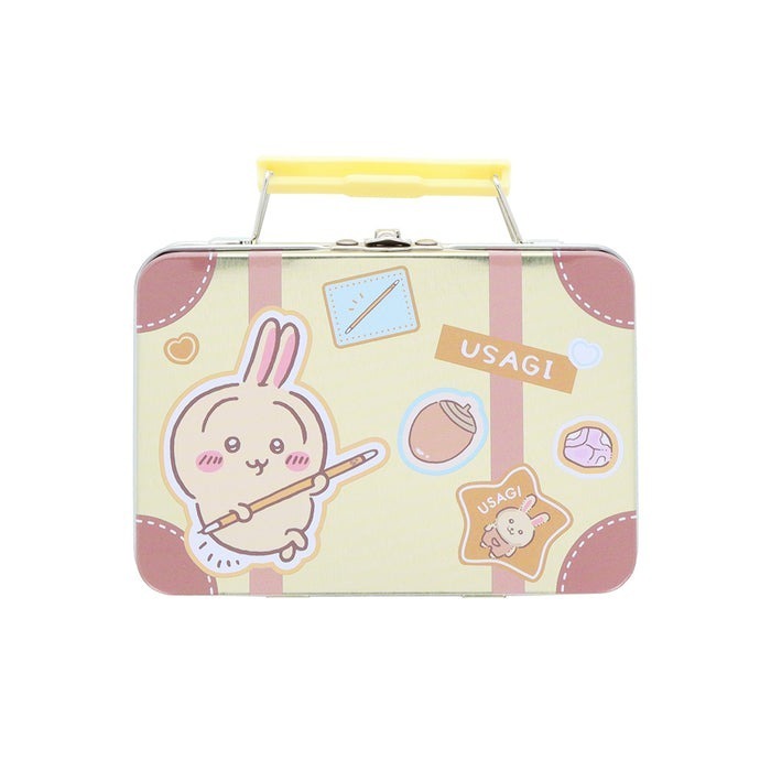 現貨-日本 吉伊卡哇迷你信紙組 行李箱鐵盒收納 Chiikawa 小可愛 小八貓 兔兔 烏薩奇 小桃 日本文具-規格圖10