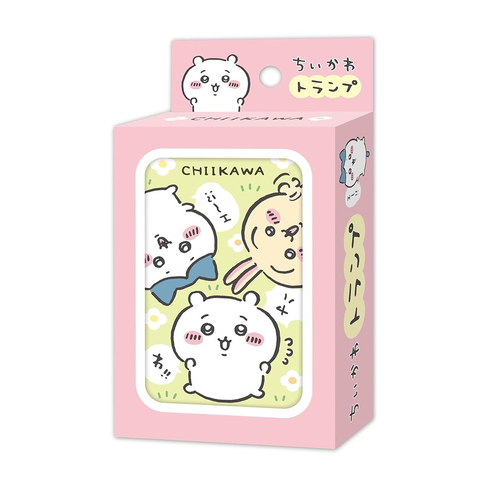 現貨-日本 吉伊卡哇撲克牌 Chiikawa 小可愛 兔兔 烏薩奇 小桃 栗子饅頭 日本製-細節圖2