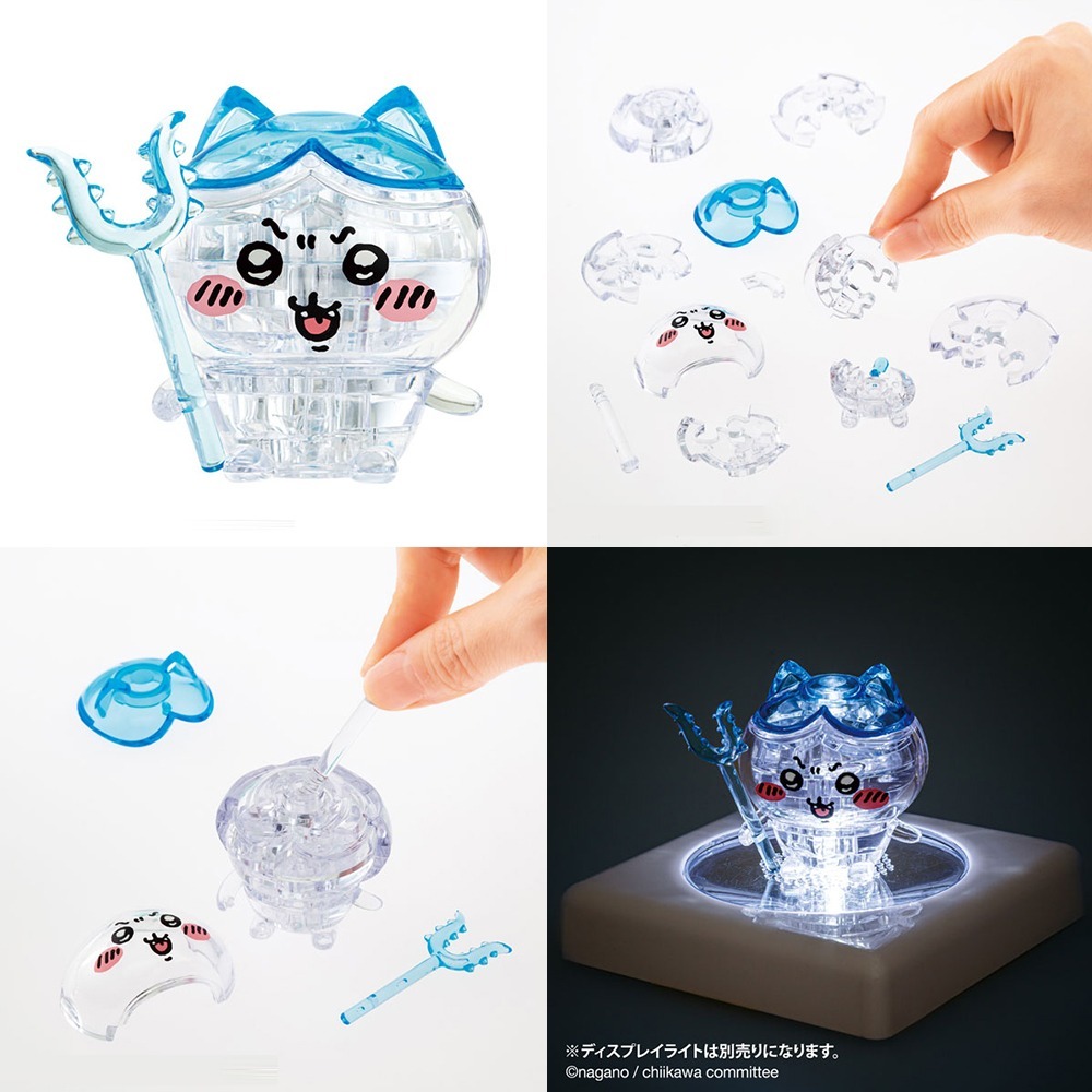 現貨- 日本BEVERLY 吉伊卡哇 3D立體拼圖 透明拼圖 Chiikawa 小可愛 小八貓 兔子-細節圖5