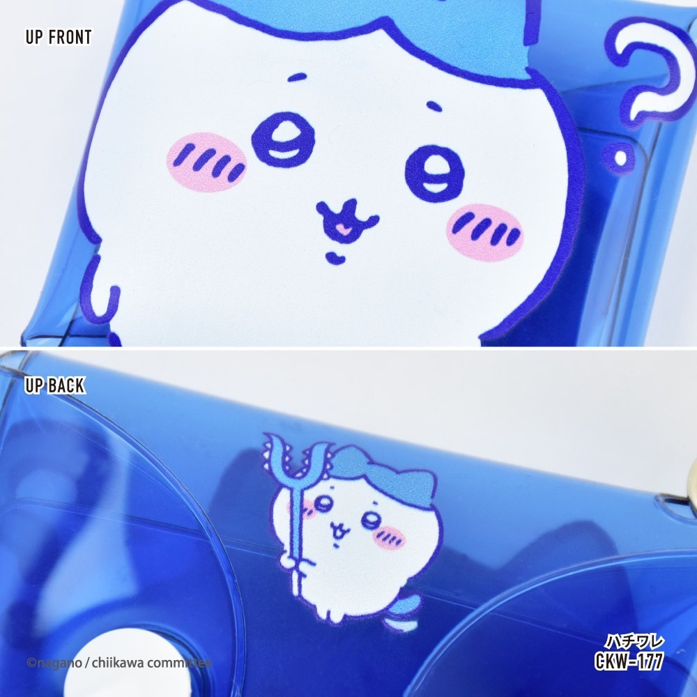 現貨-日本 吉伊卡哇透明掛包 收納袋 零錢包 小物收納 Chiikawa 小可愛 小八貓 兔兔 小桃 栗子 獅薩-細節圖7