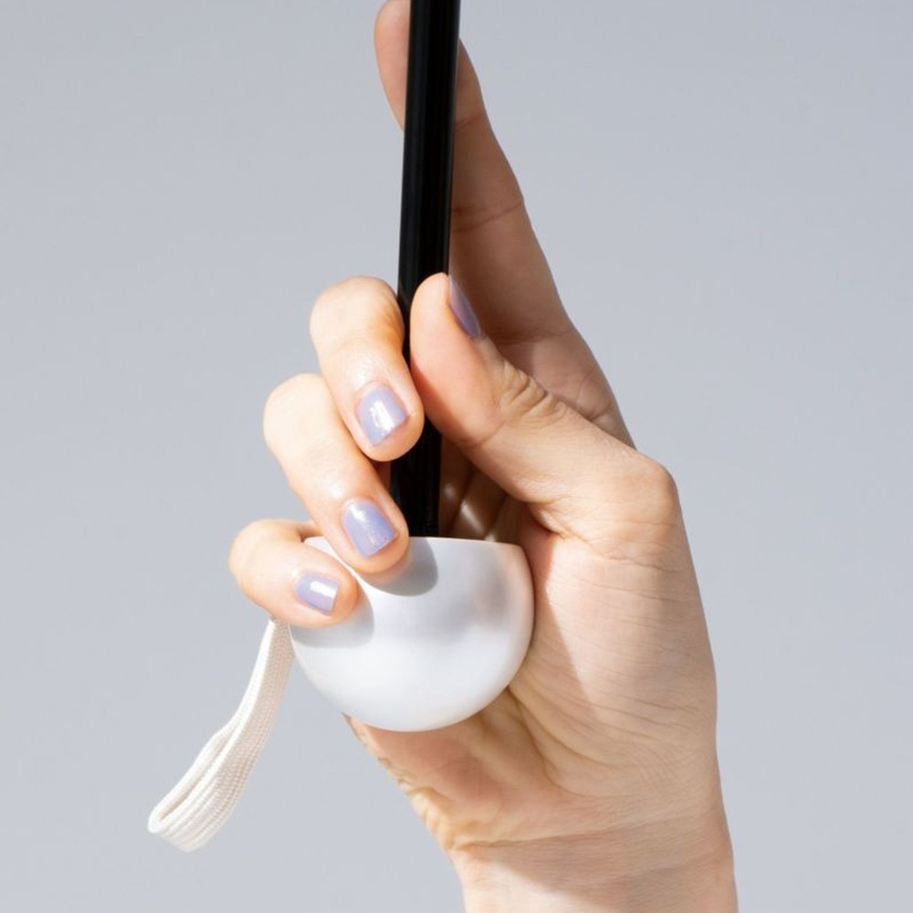 現貨- 日本 Wpc x 美人魚 漸層珍珠摺疊傘 雨傘 折傘 半透明雨傘 漸層傘 雨具-細節圖8