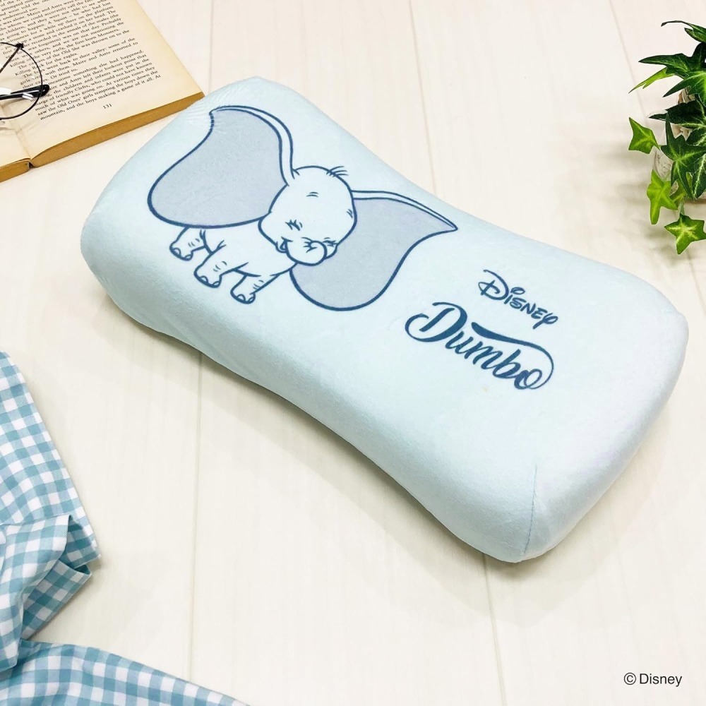 現貨- 日本MORIPiLO 迪士尼低反發小枕頭 午睡枕 抱枕 靠枕 靠腰枕 小枕頭 牡蠣寶寶 三眼怪 小飛象-細節圖6