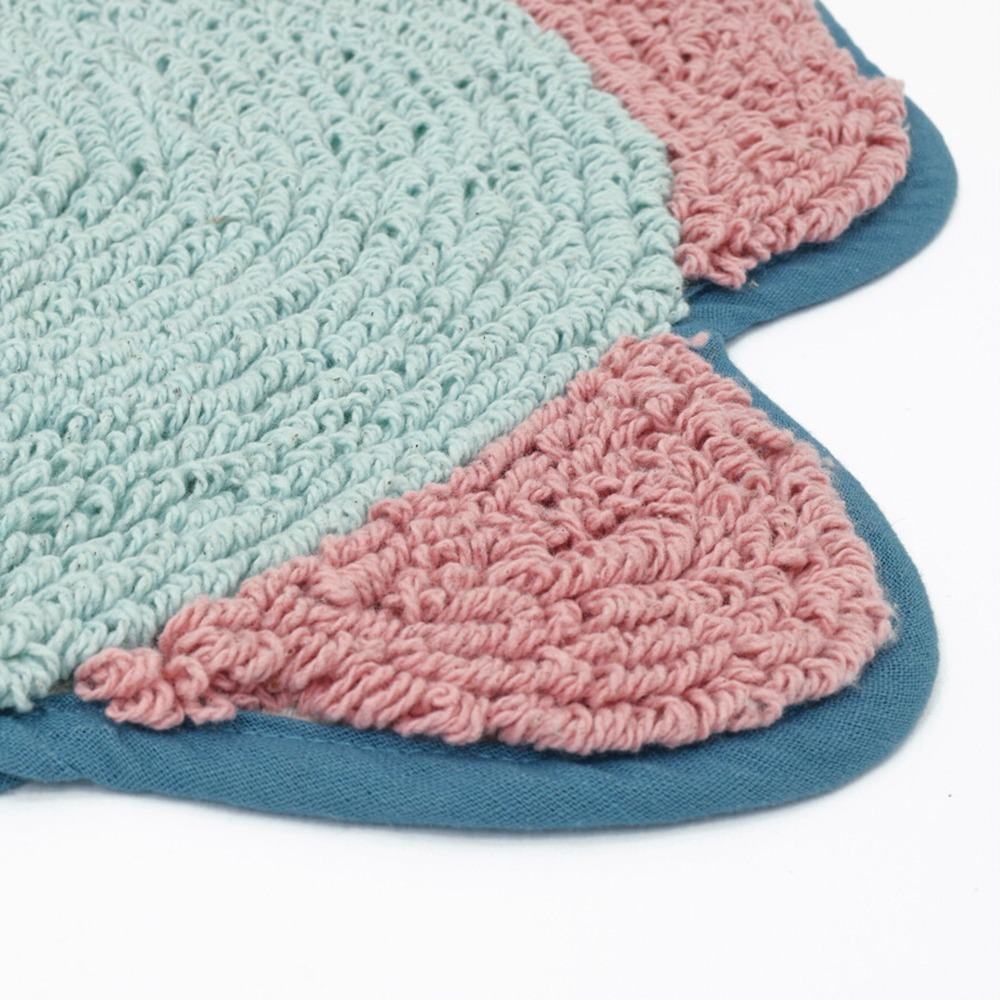 現貨-日本TOMO 海洋生物腳踏墊 地墊 踏墊 地毯 鯨鯊 翻車魚 療癒 日本居家-細節圖9