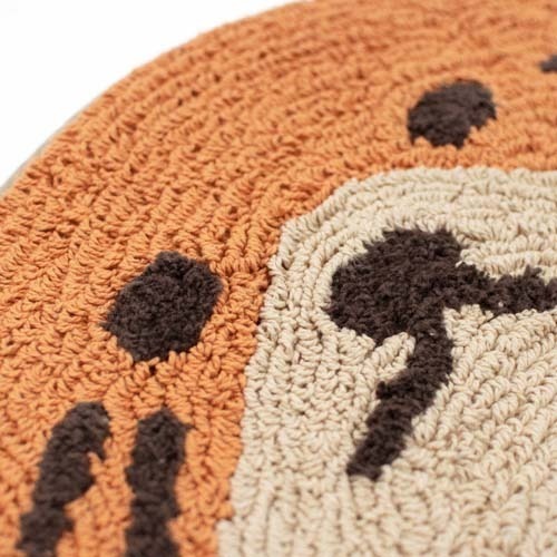 現貨-日本TOMO 慵懶動物腳踏墊 地墊 踏墊 地毯 樹懶 柴犬 貓咪 狗狗 療癒 日本居家-細節圖3