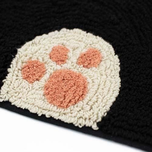 現貨-日本TOMO 慵懶動物腳踏墊 地墊 踏墊 地毯 樹懶 柴犬 貓咪 狗狗 療癒 日本居家-細節圖7