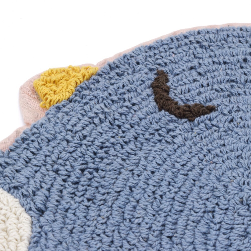 現貨-日本TOMO 睡姿動物腳踏墊 地墊 踏墊 地毯 企鵝 海獺 海豹 水獺 療癒 日本居家-細節圖7