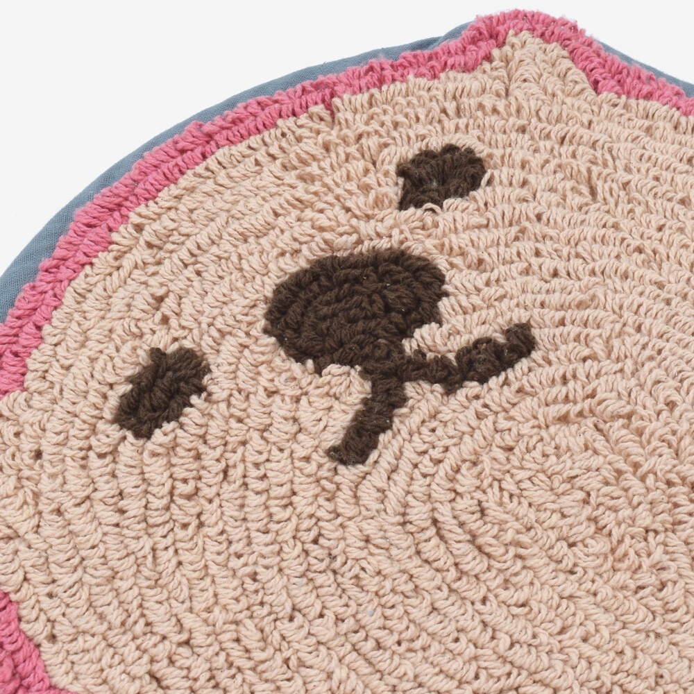 現貨-日本TOMO 睡姿動物腳踏墊 地墊 踏墊 地毯 企鵝 海獺 海豹 水獺 療癒 日本居家-細節圖9