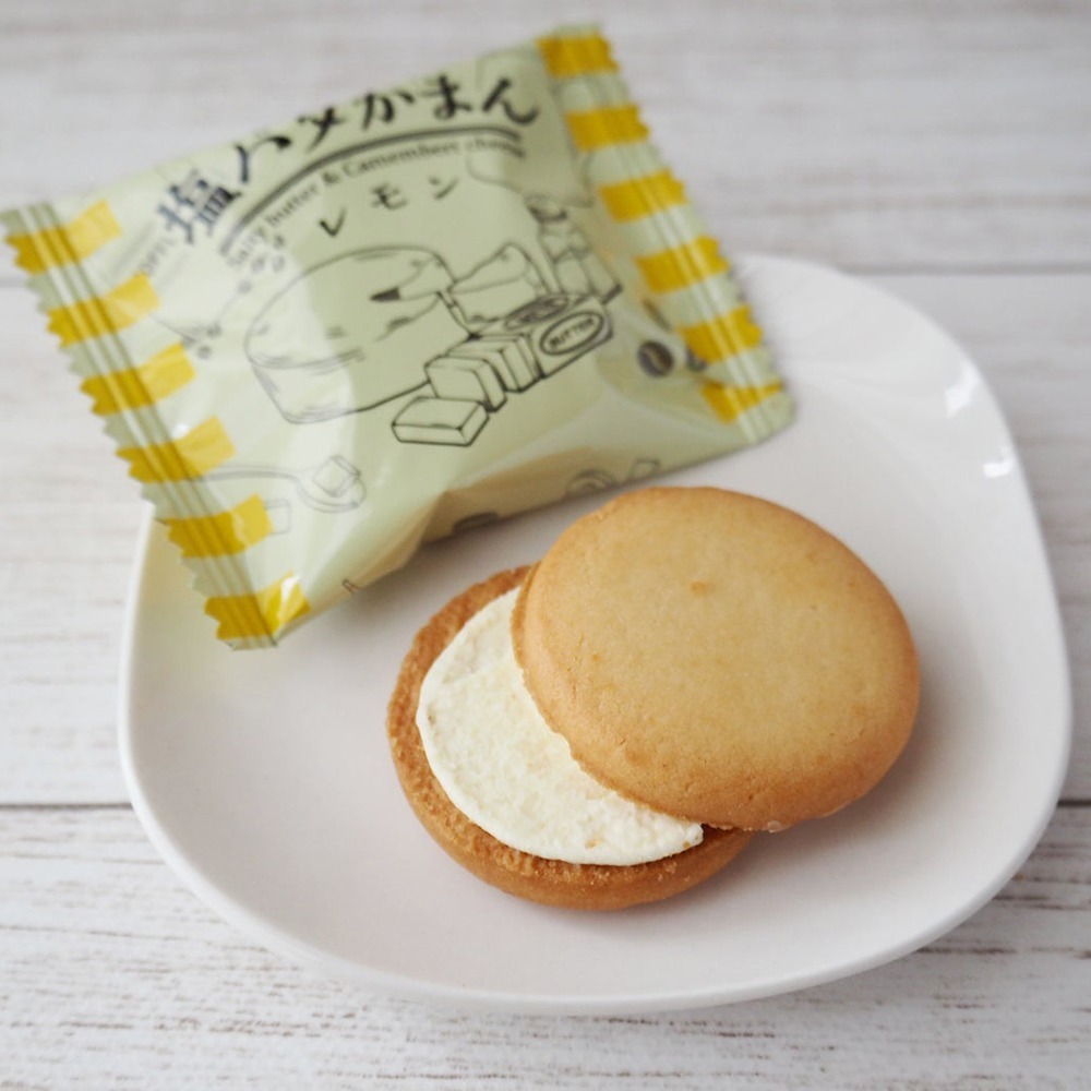 現貨-日本寶製菓 鹽奶油起司夾心餅 奶油小圓餅 夾心餅乾 檸檬 TAKARA 日本零食-細節圖5