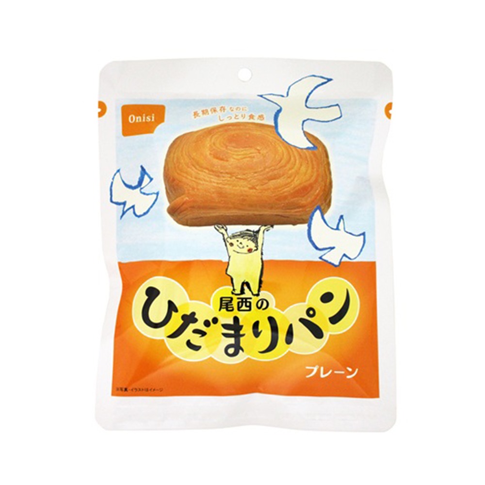 現貨- 日本 尾西 長期保存麵包 食品防災 露營 登山 防災食品 日本好市多-細節圖3