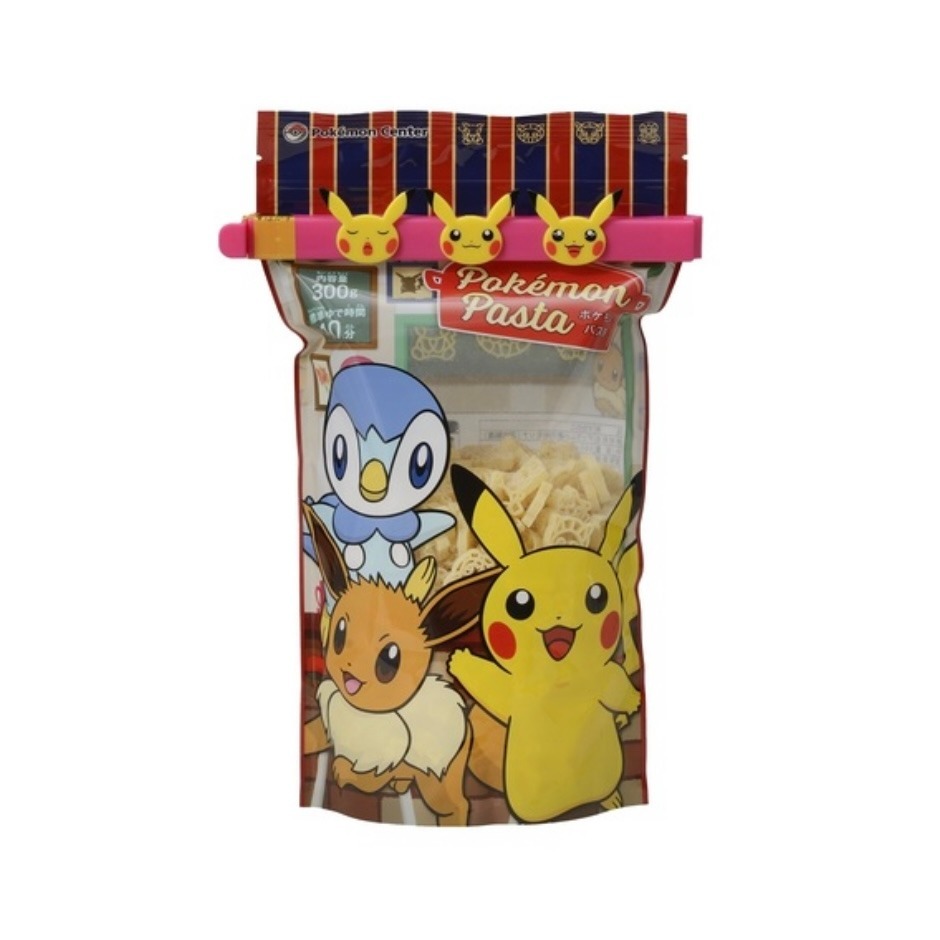 現貨- 日本寶可夢造型義大利麵 附密封夾 義大利麵 皮卡丘 寶可夢中心 pokemon 送禮 日本伴手禮-細節圖3