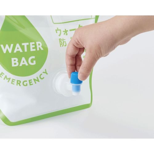 現貨- 日本 COGIT 折疊式水袋2件組 5L 7L 大容量 儲水袋 手提水袋 防災用品 露營用品-細節圖6