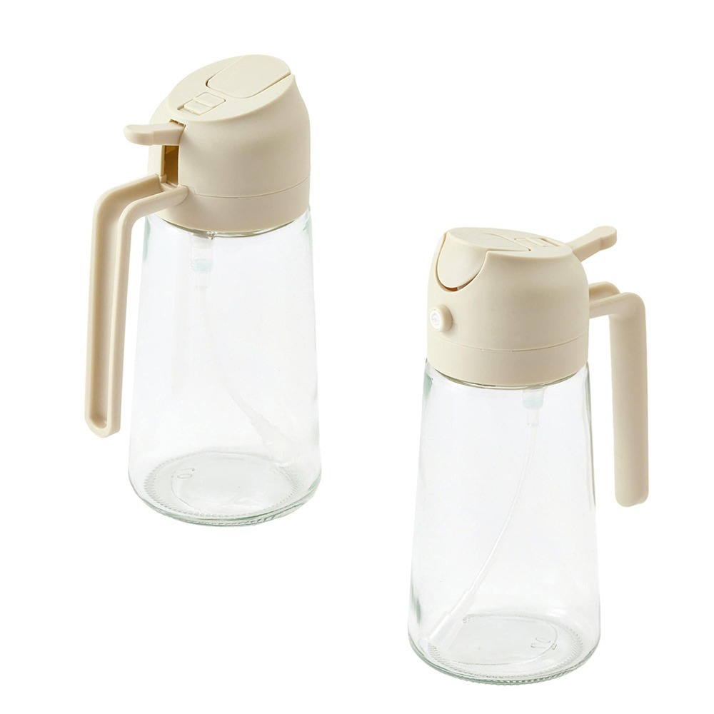 現貨- 日本 3COINS 2用油瓶 矽膠刷油瓶 噴油罐 油噴霧瓶 刷油瓶 油壺 烘焙 料理 廚房用具-細節圖2