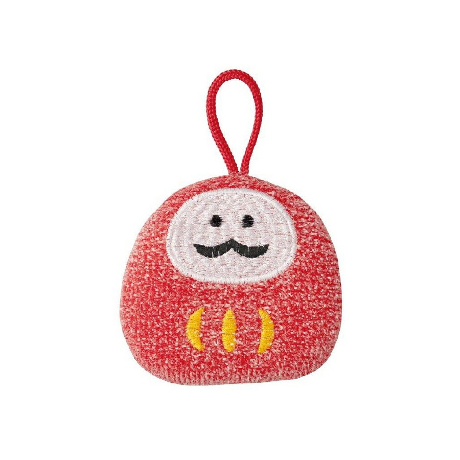 現貨- 日本DECOLE 吉祥物清潔海綿 達摩 富士山 招財貓 洗碗海棉 清潔刷 餐具清洗 去汙 流理台清潔-規格圖9