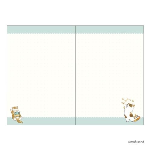 現貨- 日本 mofusandA6手帳 隨身本 2026 貓福珊迪 日誌 月間手帳 行事曆 筆記本 日本文具 日本製-細節圖7