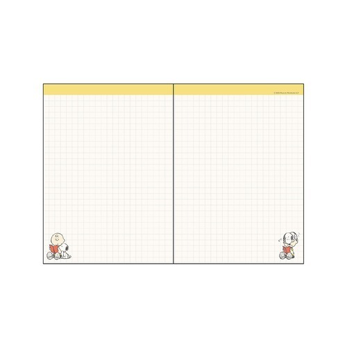 現貨- 日本 史努比手帳 B6 A6  2026 日誌 月間手帳 行事曆 筆記本 Peanuts 日本文具 日本製-細節圖4